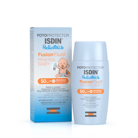 Fotoprotector ISDIN Fusion Fluid Mineral Baby Pediatrics SPF 50