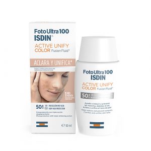 Foto Ultra 100 ISDIN Active Unify COLOR Fusion Fluid SPF 50+