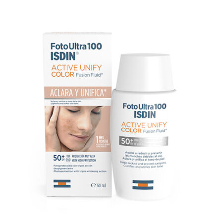 Foto Ultra 100 ISDIN Active Unify COLOR Fusion Fluid SPF 50+